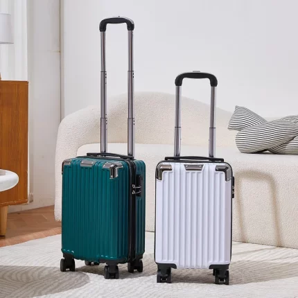 Z1080 Rolling Luggage Travel Suitcase Unisex Trolley Box Large Capacity Trunk Password Travel Case Universal Wheel 20 22 24 26 Inches