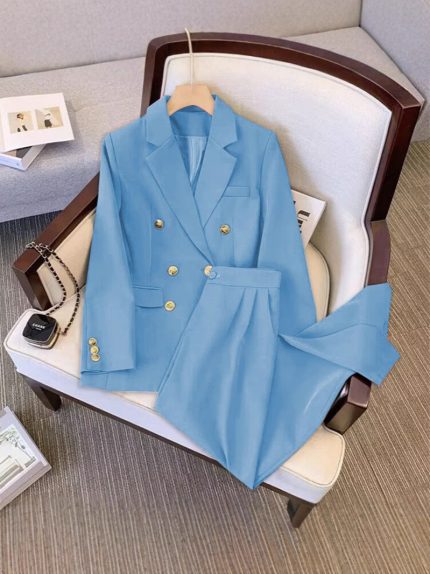 K050 Women's Elegant Loose-Fit Premium Suit