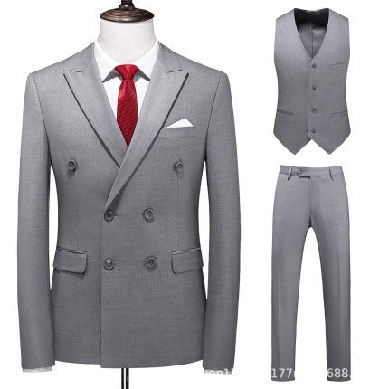 K062 Men's Business Buttoned Suit Jacket